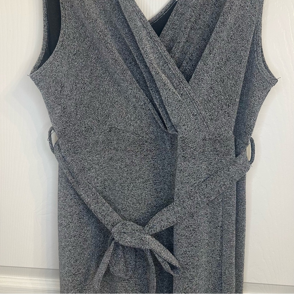 Elegant Gray Maxi Dress